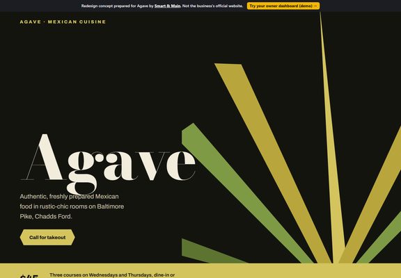 Agave redesign