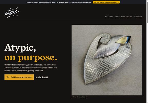 Atypic Gallery redesign