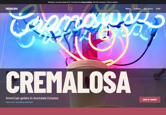 Cremalosa redesign