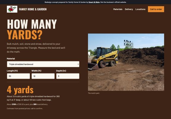 Family Home & Garden redesign