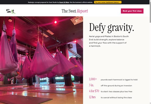 Swet Studio redesign