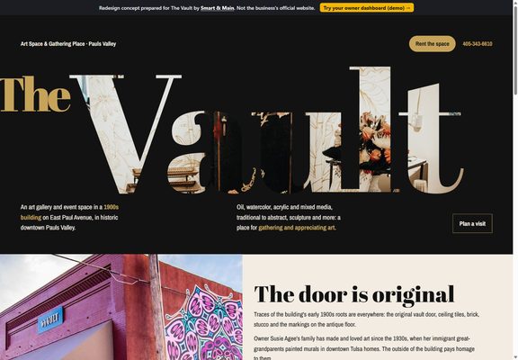 The Vault redesign