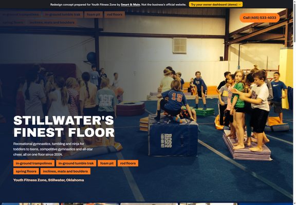 Youth Fitness Zone redesign